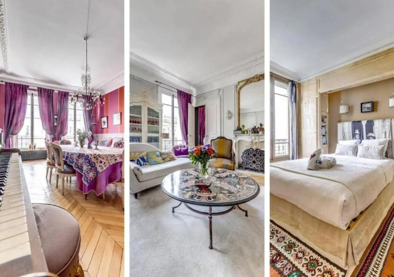 Le Dahlia - Charme Parisien - Champs-Elysees Apartment